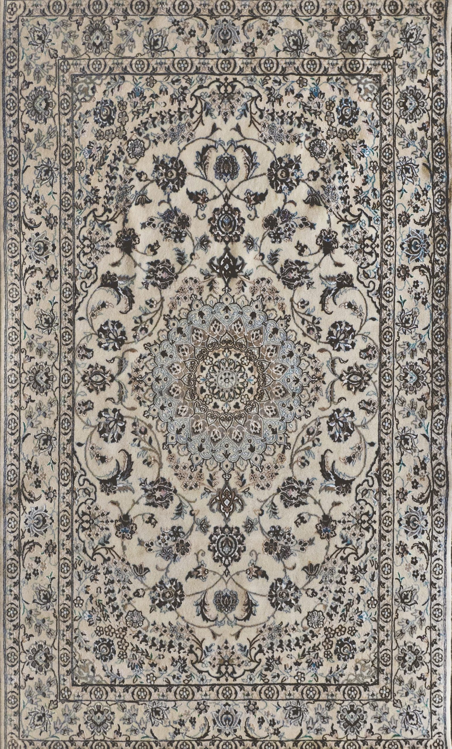 9LA Nain Perserteppich Akhavan