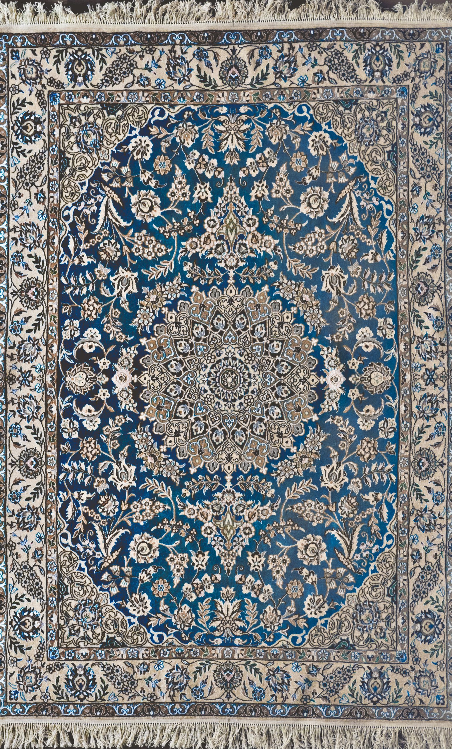 9LA Nain- Handgeknüpfter Teppich- Jabbari Fine Living