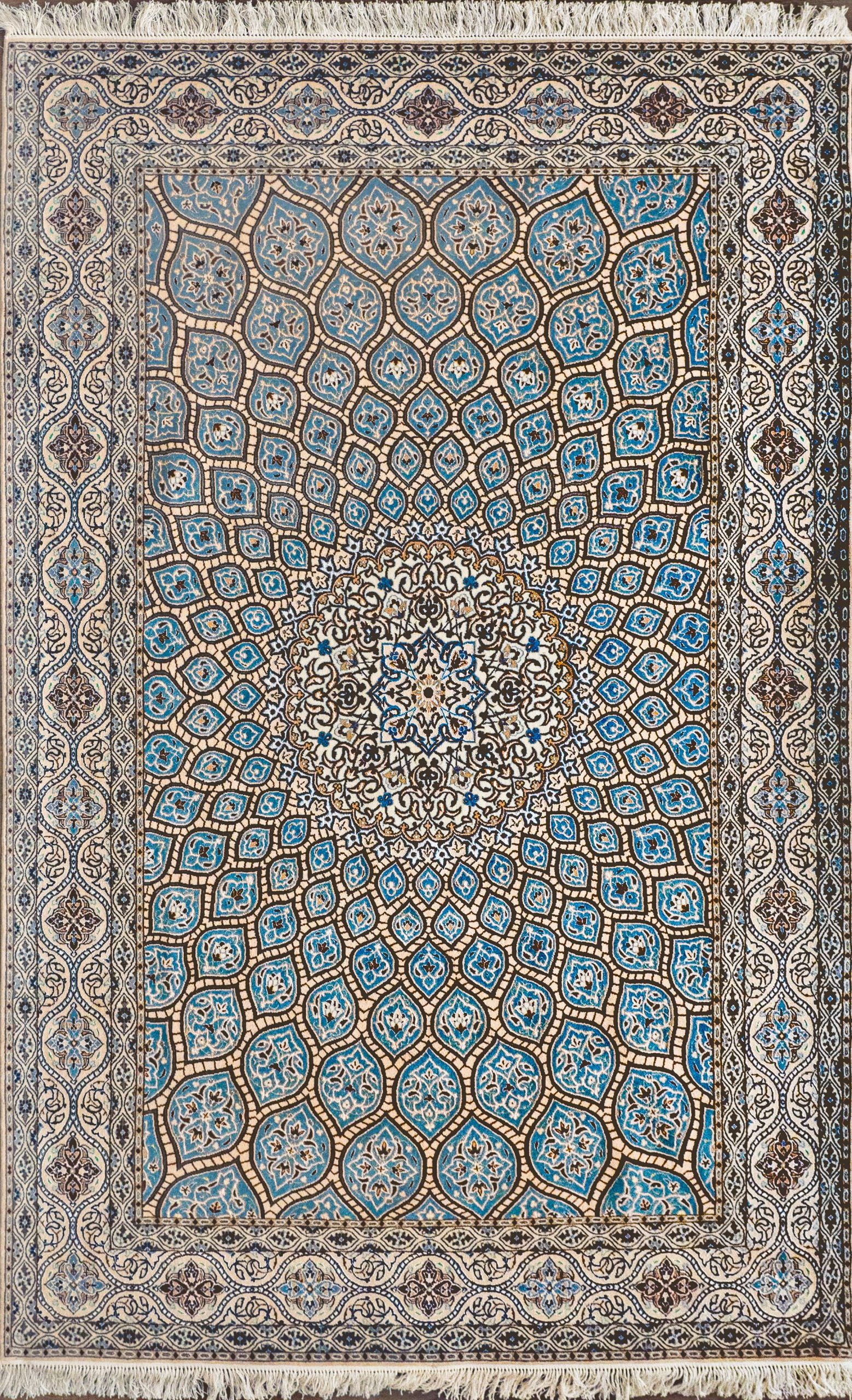 Jabbari Fine Living- Handgeknüpfter Perserteppich Gonbad Design