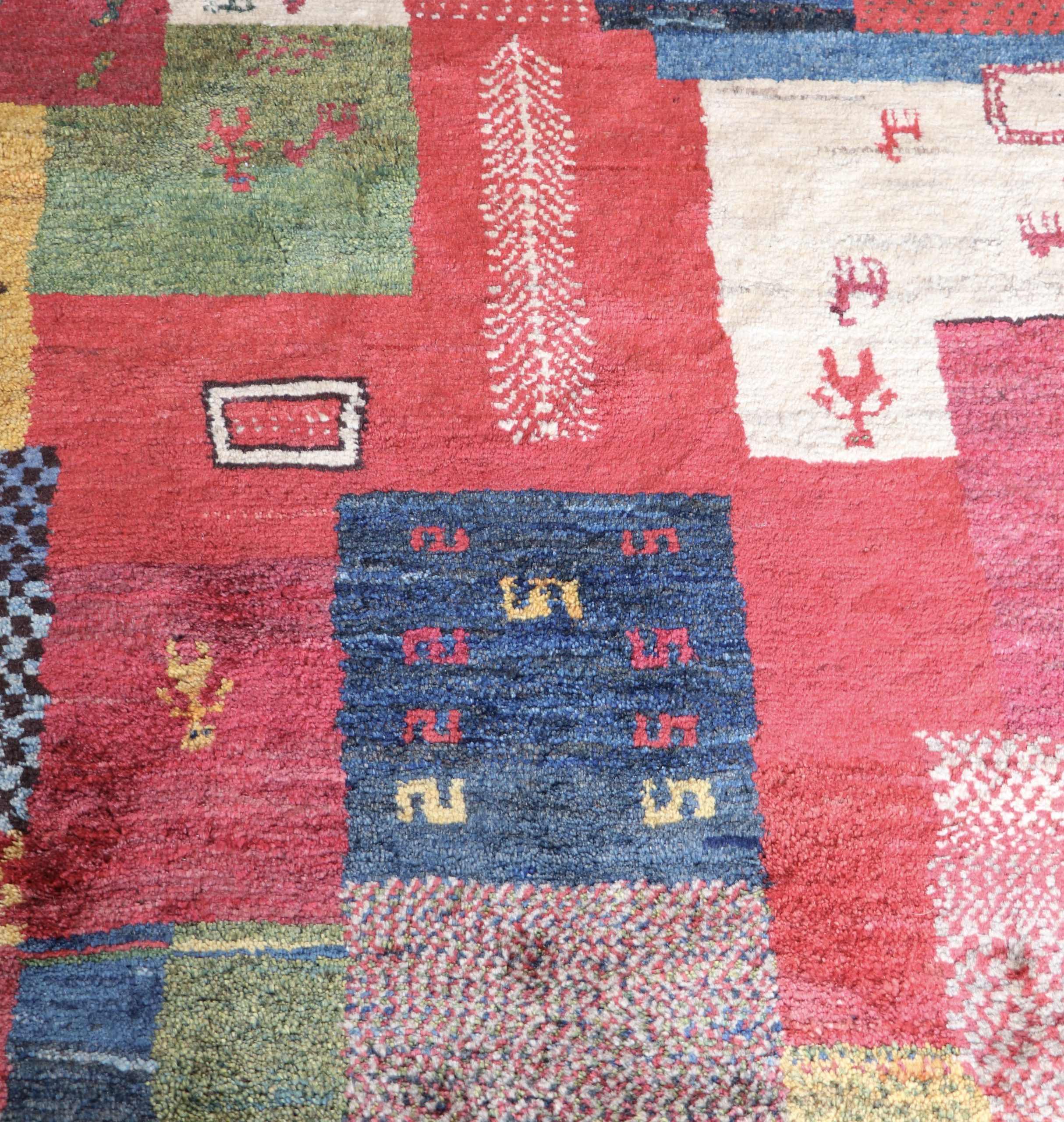 Startseite / Handgeknüpfte Teppiche / Gabbeh Garten Abadeh (AUSVERKAUFT)