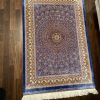 Jabbari Fine Living Gonbad Gold Blauer Teppich