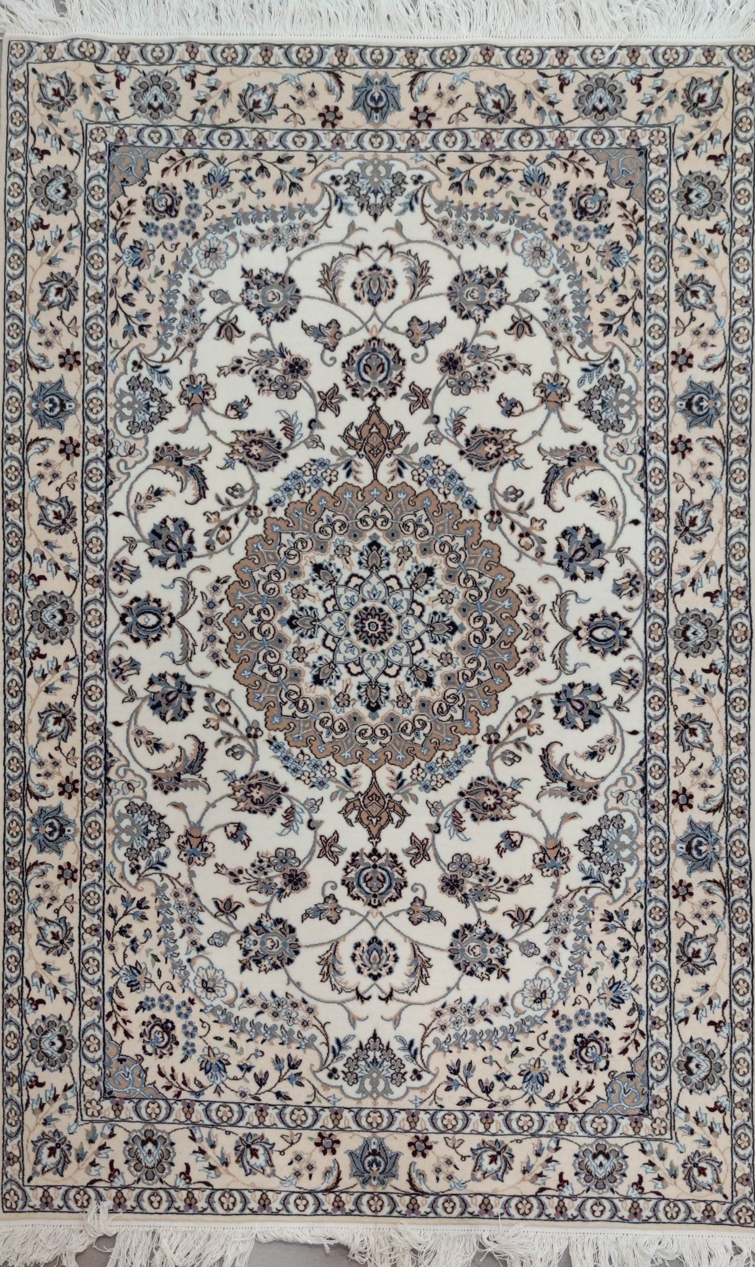 Handgeknüpfter Nain Oase 9La